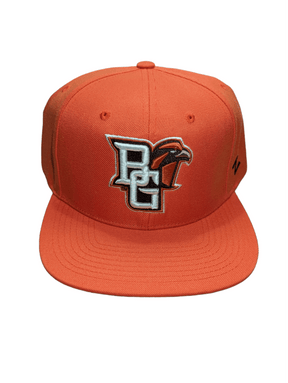 Vibrant Orange Bowling Green State University Falcons Snapback Hat - Available at Carrot Stick Sports