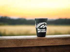 Western Michigan Broncos Silicone Shot Glass Shot Glass - Available at Carrot Stick Sports