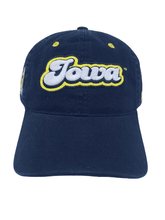 70's Style Iowa Hawkeyes Retro Cap with Groovy Design Hat - Available at Carrot Stick Sports