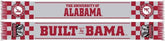 Alabama Crimson Tide Soccer Scarf - Built By Bama Scarf - Available at Carrot Stick Sports