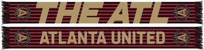 Atlanta United Gold Letter Scarf Scarf - Available at Carrot Stick Sports