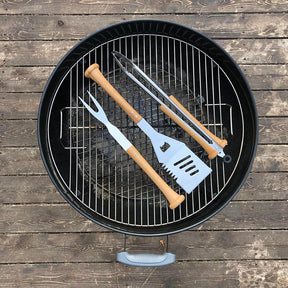 Baseball BBQ Triple Play Grill Tool Set BBQ - Available at Carrot Stick Sports