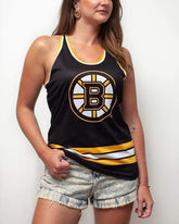Boston Bruins Racerback Tank Top Shirts - Available at Carrot Stick Sports