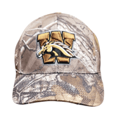 Broncos Camo Stretch Fit Ball Cap - Western Michigan University Hat Hat - Available at Carrot Stick Sports