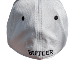 Bulldog Embroidered Grey OneFit Cap Hat - Available at Carrot Stick Sports