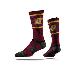 Central Michigan Chippewas Maroon Socks - Available at Carrot Stick Sports