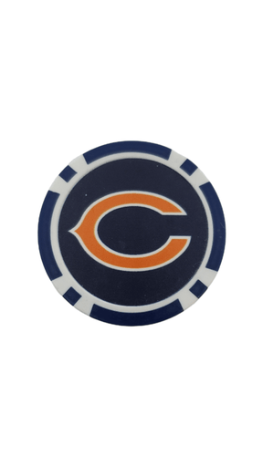 Chicago Bears Poker Chip Marker Golf Gear - Available at Carrot Stick Sports