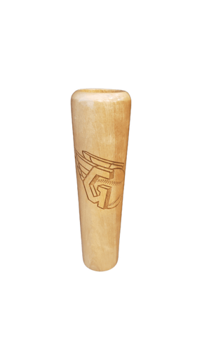Cleveland Guardians Baseball Bat Beer Mug - Engraved Logo Birch Drinkware Beermug - Available at Carrot Stick Sports