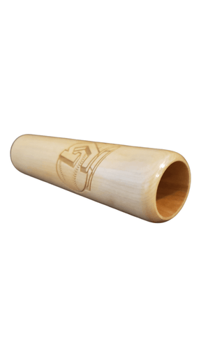 Cleveland Guardians Baseball Bat Beer Mug - Engraved Logo Birch Drinkware Beermug - Available at Carrot Stick Sports