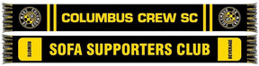 Columbus Crew Sofa Supporters CLub Scarf Scarf - Available at Carrot Stick Sports
