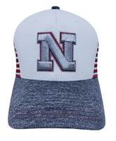 Cornhuskers Stretch Fit Hat with Red Accents Hat - Available at Carrot Stick Sports