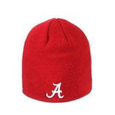 Crimson University of Alabama Winter Beanie with Script A Hat - Available at Carrot Stick Sports