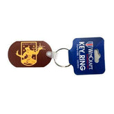 DCFC Maroon and Gold Keychain Keychains - Available at Carrot Stick Sports
