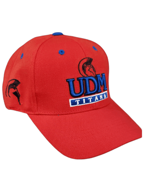 Detroit Mercy Titans Velcro Baseball Cap Hat - Available at Carrot Stick Sports