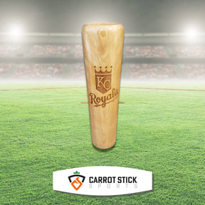 Kansas City Royals Baseball Bat Beer Mug with Home Plate and Crown Logo Beermug - Available at Carrot Stick Sports