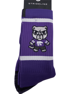 Kansas State Wildcats Sock Socks - Available at Carrot Stick Sports