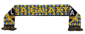 LA Galaxy Argyle Scarf Scarf - Available at Carrot Stick Sports