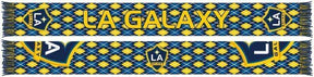 LA Galaxy Argyle Scarf Scarf - Available at Carrot Stick Sports