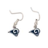LA Rams Hanging Logo Earrings Earrings - Available at Carrot Stick Sports