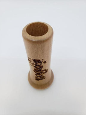 Lansing Lugnuts Baseball Bat Handle Shot Glass with Bottle Opener Shot Glass - Available at Carrot Stick Sports