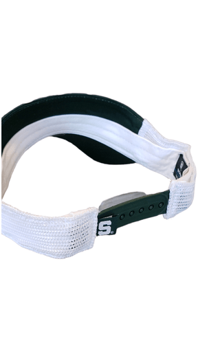 Michigan State Spartans Snapback Golf Visor Headwear - Available at Carrot Stick Sports