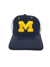 Michigan Wolverines Flex Fit Mesh Cap Hats - Available at Carrot Stick Sports