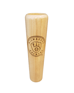 Milwaukee Brewers Engraved Birch Baseball Bat Beer Mug Beermug - Available at Carrot Stick Sports
