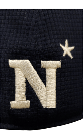 Navy Midshipmen Classic Navy Blue Memory Fit Hat Hat - Available at Carrot Stick Sports