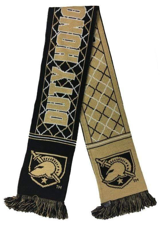 Ruffneck Scarf Army Argyle Scarf Army Academy | Black Knights | Argyle Soccer Scarf | NCAA 