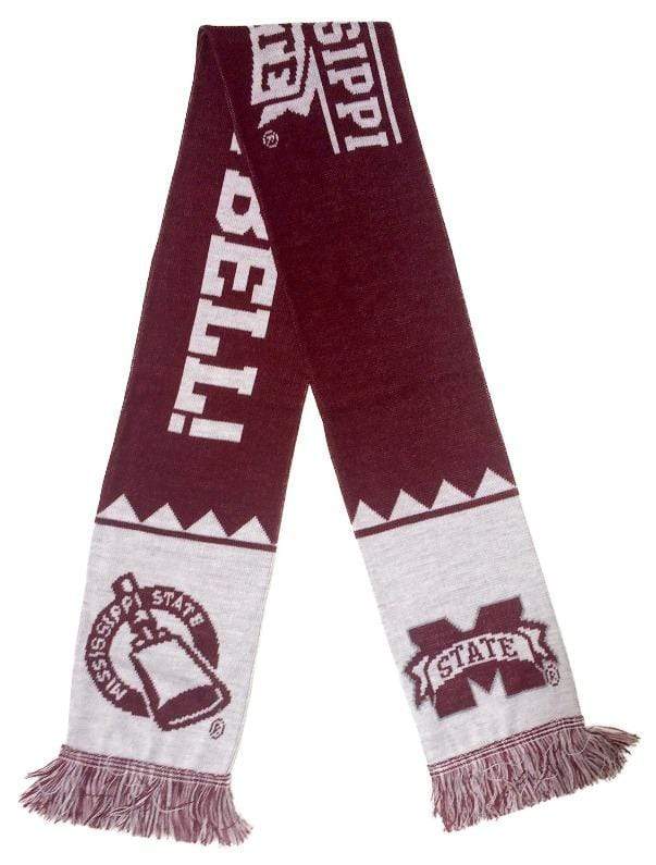 Ruffneck Scarf Miss State Cowbell Scarf Mississippi State | MSU Bulldogs | More Cowbell | Soccer Scarf