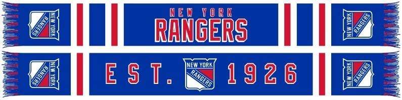 Ruffneck Scarf New York Rangers Scarf - Home Jersey New York Rangers | Hockey Scarf | Home Jersey Theme | NHL