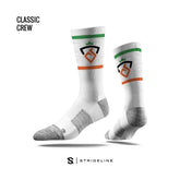 Strideline Socks Carrot Stick Sports Logo Sock Modern Sport Logo Sock | Crew Socks | Carrot Stick Sports