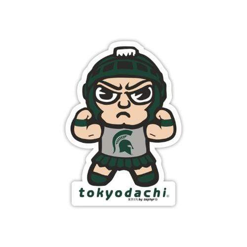 Zephyr Sticker Michigan State Tokyo Dachi Sticker Michigan State | TokyoDachi | Mascot Sticker | Collectible Decal