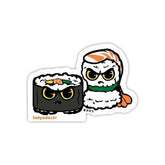 Zephyr Sticker Sushi Tokyo Dachi Sticker Sushi | TokyoDachi | Mascot Sticker | Decal