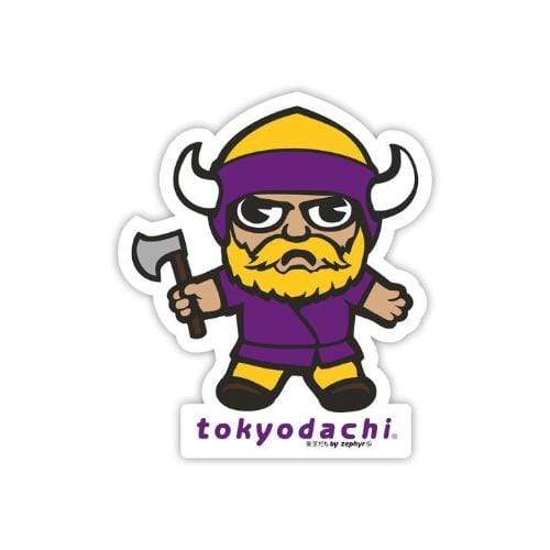 Zephyr Sticker Viking Tokyo Dachi Sticker Viking | TokyoDachi Mascot Sticker | Decals