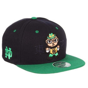 Zephyr Hat Notre Dame Tokyodachi Snapback Notre Dame | Fighting Irish | Tokyodachi | Snapback Hat | Ball Cap