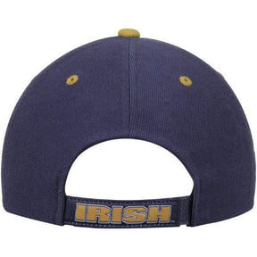 On The Mark Hat Gold and Blue Adjustable Notre Dame Hat Notre Dame | Fighting Irish | Gold and Blue ND | Adjustable Hat