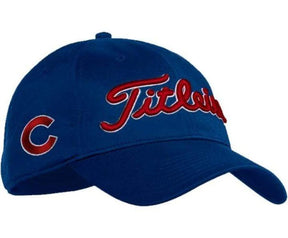 On The Mark Hat Blue Chicago Cubs Titleist Hat Chicago Cubs | Titleist | Golf Hat | Major League Baseball