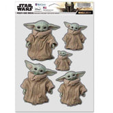 WinCraft Sticker The Madolorian Family Fan Pack The Madolorian | Family Fan Pack | Baby Yoda | Star Wars Decals