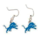 WinCraft Earrings Detroit Lions Logo Earrings Detroit Lions | Lion Logo Earrings | NFL Jewelry