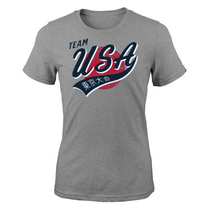 Outerstuff Shirts Team USA Grey Youth Shirt Team USA | Grey | Youth Shirt | Olympics