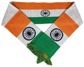 Ruffneck Scarf India Soccer Scarf India Soccer Scarf | International Soccer Scarf | Green White & Orange