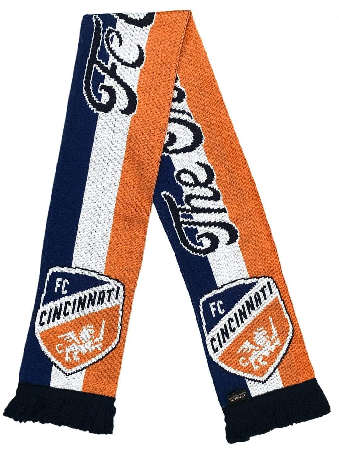 Ruffneck Scarf FC Cincinnati Soccer Scarf Columbus Crew Soccer Club | Soccer Scarf | MLS