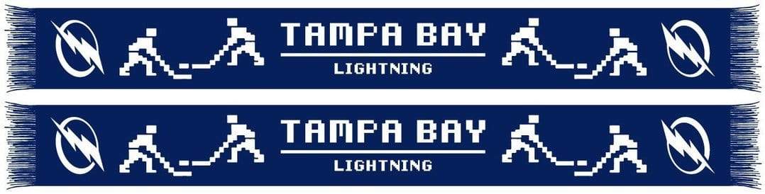 Ruffneck Scarf Tampa Bay Lightning 8 Bit Scarf Washington Capitals | Hockey Scarf | Home Jersey Theme | NHL
