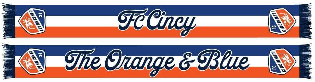 Ruffneck Scarf FC Cincinnati Soccer Scarf Columbus Crew Soccer Club | Soccer Scarf | MLS