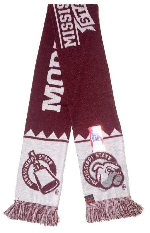 Ruffneck Scarf Miss State Cowbell Scarf Mississippi State | MSU Bulldogs | More Cowbell | Soccer Scarf