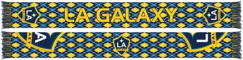 Ruffneck Scarf LA Galaxy Argyle Scarf LA Galaxy | Argyle Soccer Scarf | MLS | Los Angeles