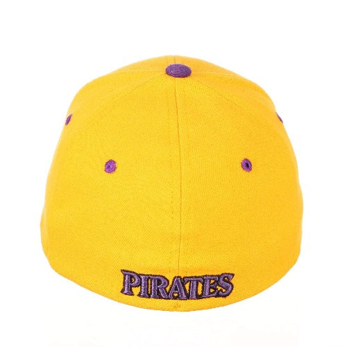 Zephyr Hat East Carolina University Pirates Yellow Stretch Fit Hat