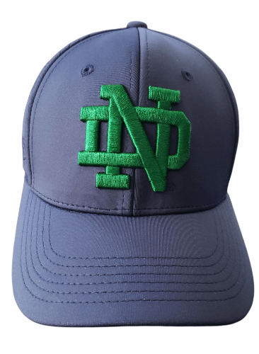 On The Mark Hat Notre Dame Fighting Irish ND Logo Stretch Fit Hat