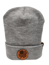 Branded Bills Hat American Shamrock Beanie - Heather American Shamrock Beanie | Winter Hat | Heather with leather patch